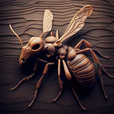 3D model Camponotus rufipes (STL)
